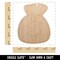 Bag of Money Unfinished Craft Wood Holiday Christmas Tree DIY Pre-Drilled Ornament